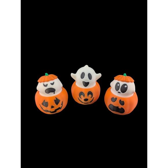 3D Printed Halloween Ghost Pumpkin Fidget Clicker Sensory Toy Stress Relief - Picture 1 of 5